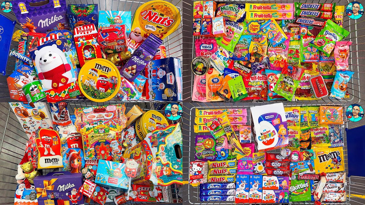 Море Конфет и Сладостей 🍬 Киндер Маша и Медведь, Hello Kitty, Щенячий Патруль, Леди Баг, Nuts, Twix