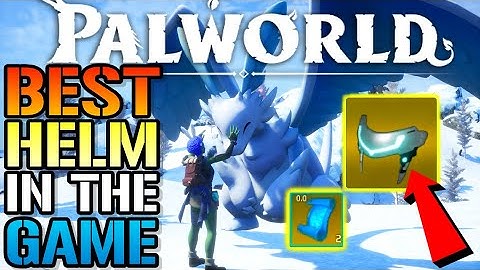Palworld: Legendary "Pal Metal Helm" How To Get The BEST Helm In The GAME!