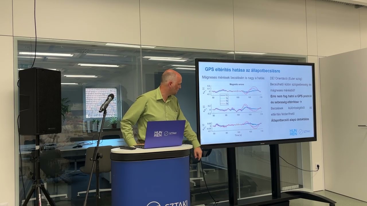 GPS eltérítés hatása és detektálása légieszközök navigációjában - Bauer Péter a HunCERTalks meetupon