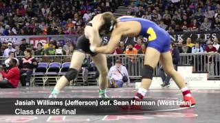 Watch: Every 6A final from the 2016 Oregon high school wrestling state championships