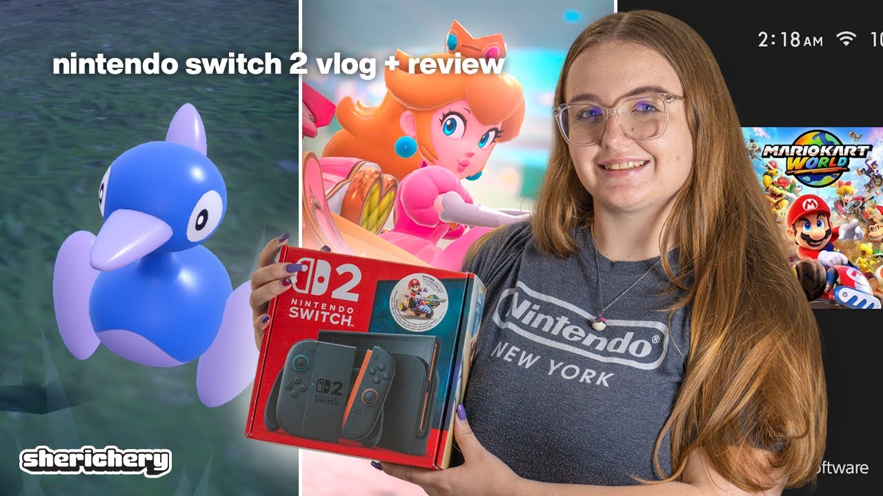 Nintendo Switch 2 Vlog + Review // 06.05.2025