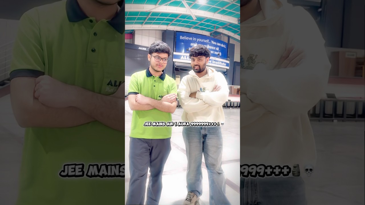 JEEMains 2026 AIR 1 Aura 🗿 | Allen Kota Power | Kota ka King 👑 | JEE Mains AIR 1