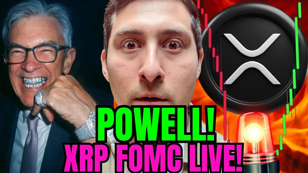 XRP FOMC LIVE NOW!! POWELL SPEAKS, CRYPTO NEWS - YouTube