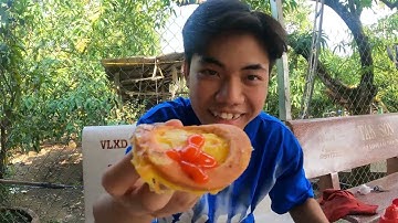 A Ngọc Tony TV l Thử Thách Ăn Xúc Xích Khủng Lồ & Giant Sausage🌭