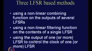 Stream Ciphers (Contd...2)