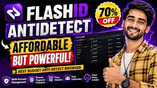FlashID Review 2026 🔥 Antidetect Browser + Built-in Proxy | 70% OFF & Low Price!