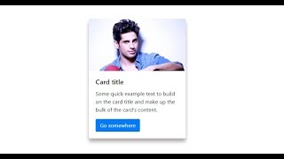 Simple Bootstrap Card Hover Effect | HTML & CSS