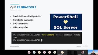 Daniel Suarez | SQL the easy way con dbatools - PowerShell Meetup UY (31/07/20)