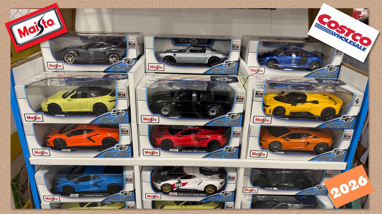 2026 - 1/18 Maisto Diecast Models At Costco SOUTH AUSTRALIA - YouTube