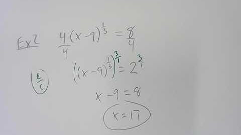 6 5 Solving Radical Equations