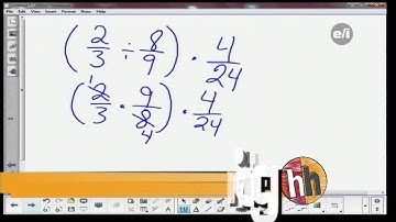 Homework Hotline: Dividing and Multiplying Fractions