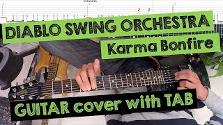 Diablo Swing Orchestra - Karma Bonfire Fpvpov Guitar Cover With Tab