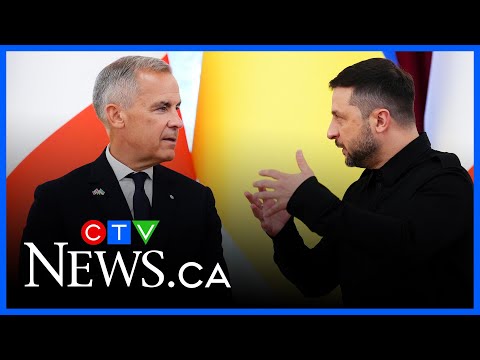 PM Carney 'would not exclude' presence of Canadian troops during Ukraine visit