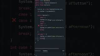 what is switch case #study #education #viralshorts #javatutorial #coding #javaforbeginners