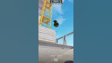 CS2 Vertigo - A-Site Boost 50+ Damage Grenade #Cs2 #CounterStrike