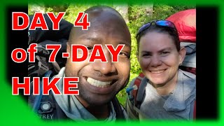 Day 4 of 7 - Low Divide to Hayes River Campground - 15 miles