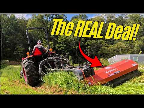 Property Cleanup with the MechMaxx VAM60 Ditch Bank Flail Mower