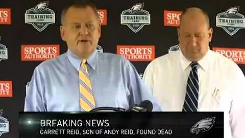 Andy Reid son, Garrett, found dead