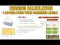 Mastering Rigging Calculation: Optimal Techniques for 4 Lifting Points #rigging #crane