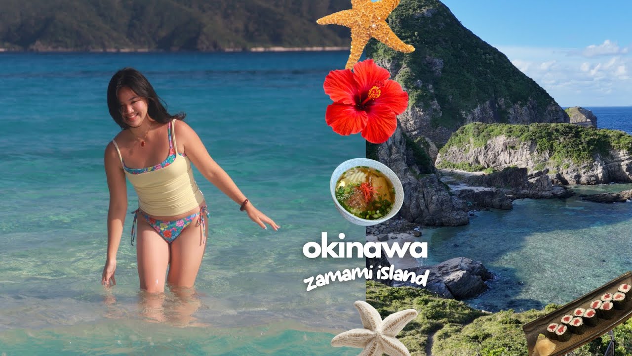 Пляж Мишлен на Окинаве, Япония 🌺🏝️🌊 Видеоблог о Замами (исследование скрытого тропического рая)