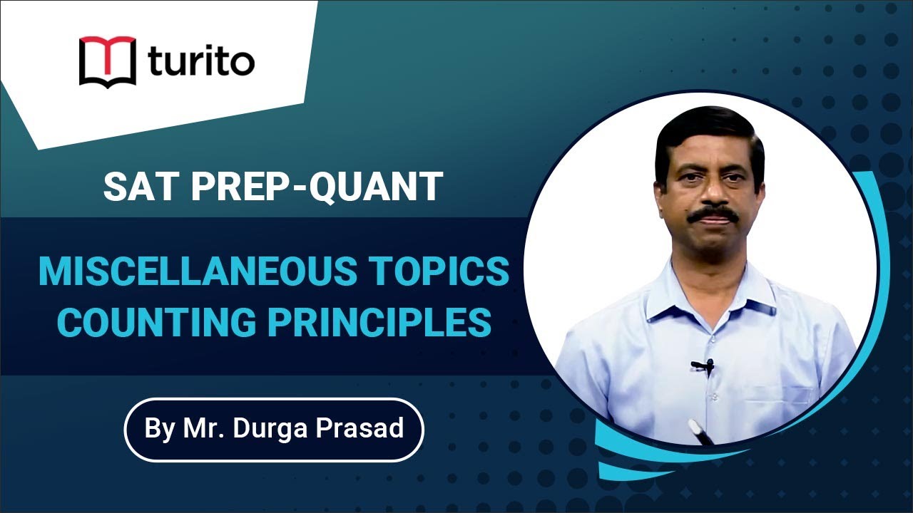 Counting Principles | Miscellaneous Topics | Turito | SAT Prep | Math