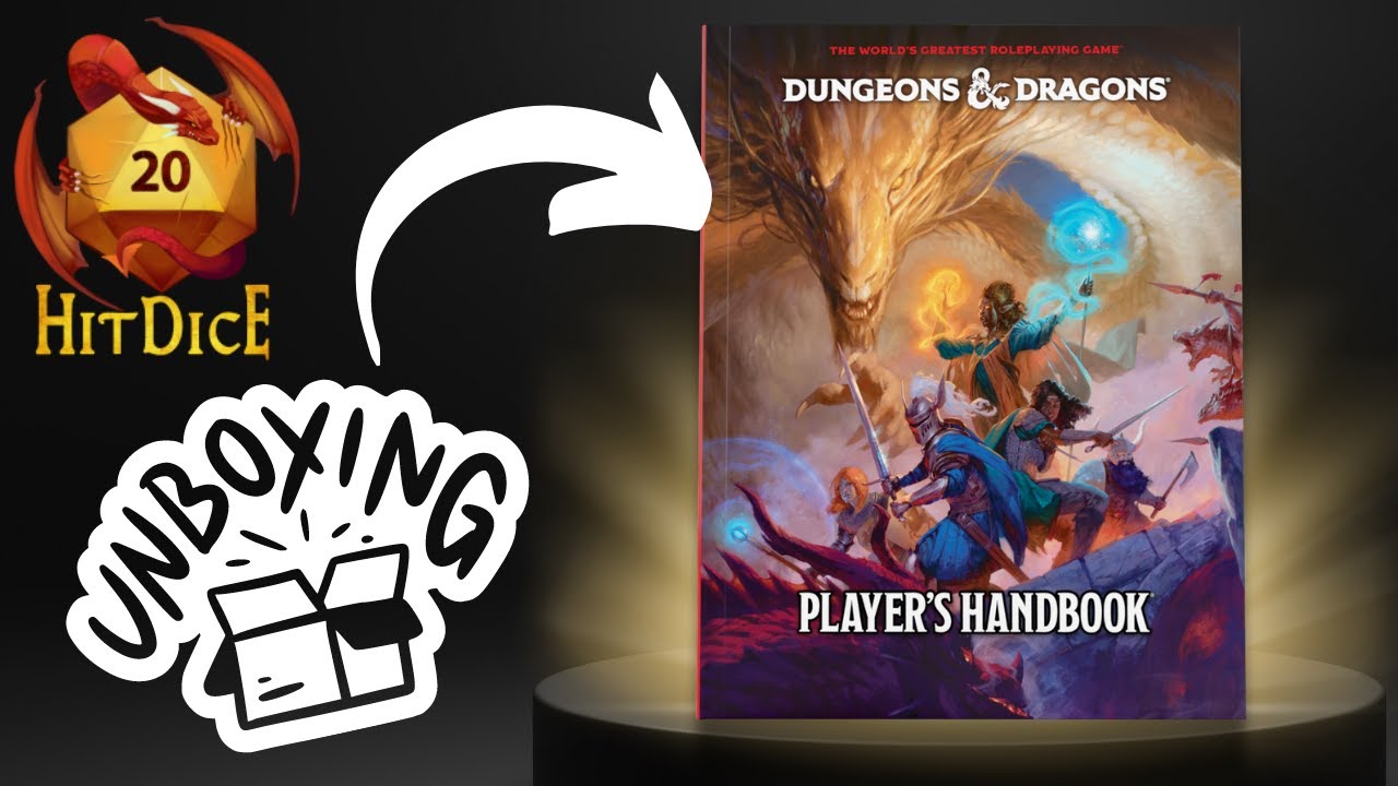 Unboxing des neuen "Player's Handbook 2024" | Danke an 