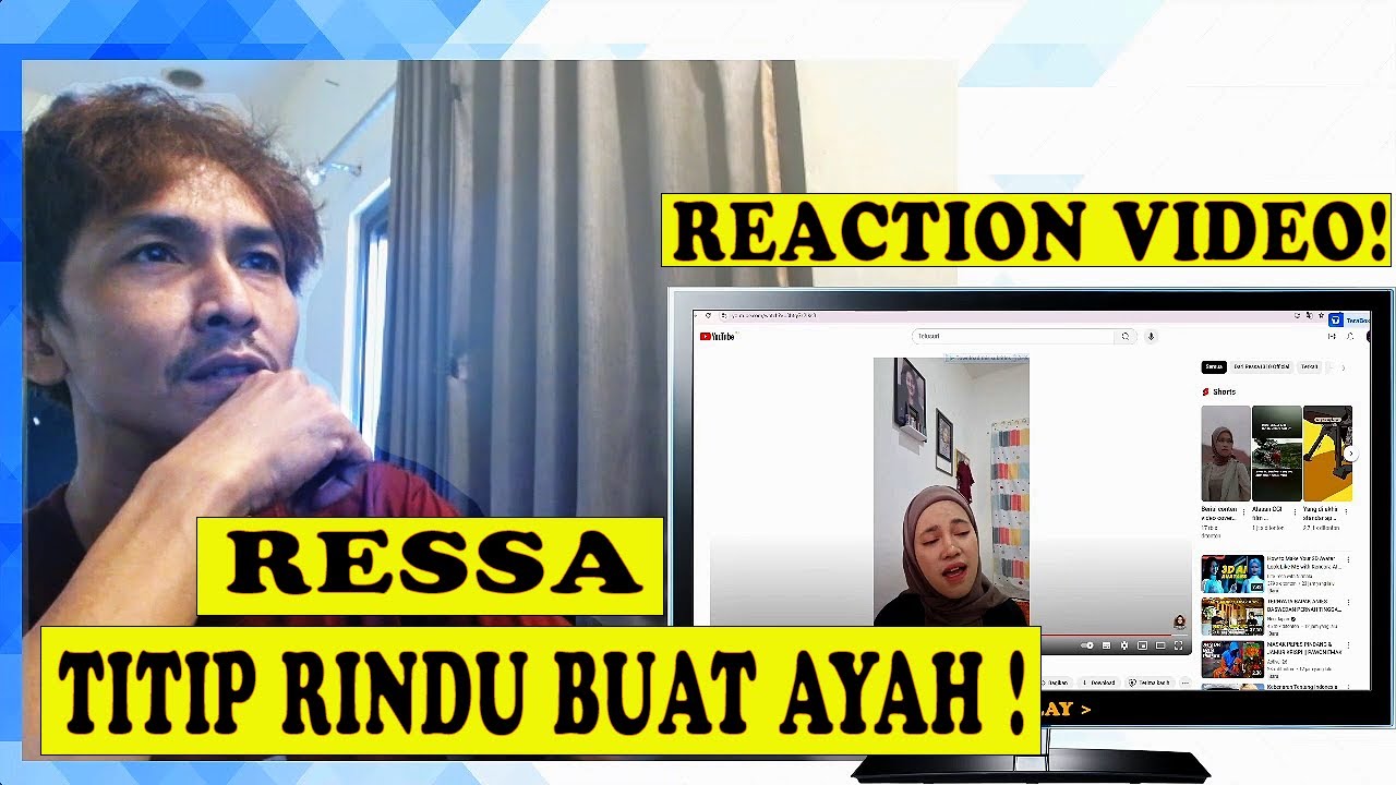 RESSA - TITIP RINDU BUAT AYAH (REACTION VIDEO).