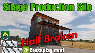 Silage Production Silo / FS25 crossplay mod