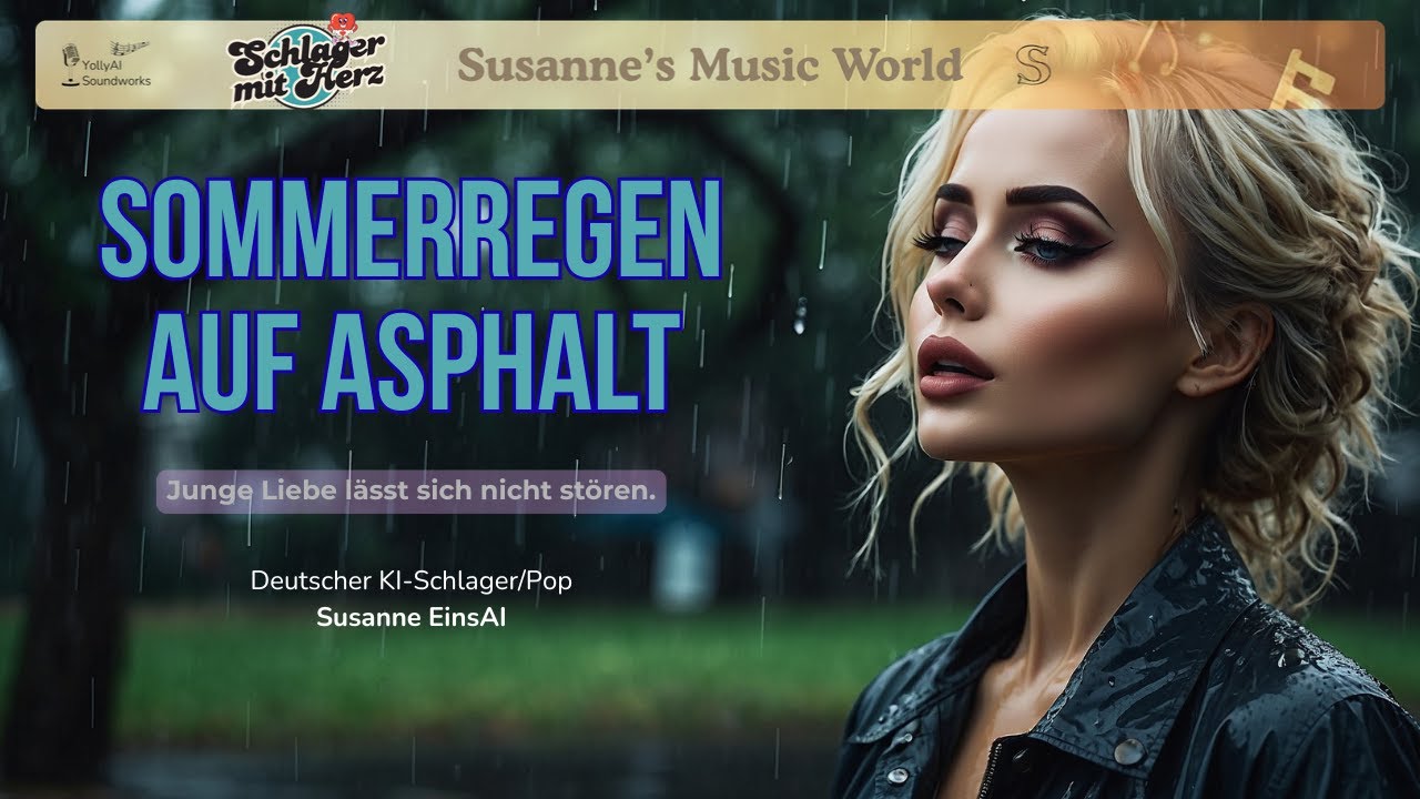 Susanne – Sommerregen auf Asphalt | Deutscher Schlager im Stil der 70er