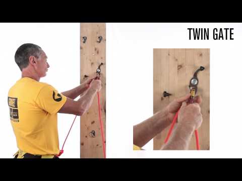 Grivel new " Twin Gate Carabiner " - IN ACTION -