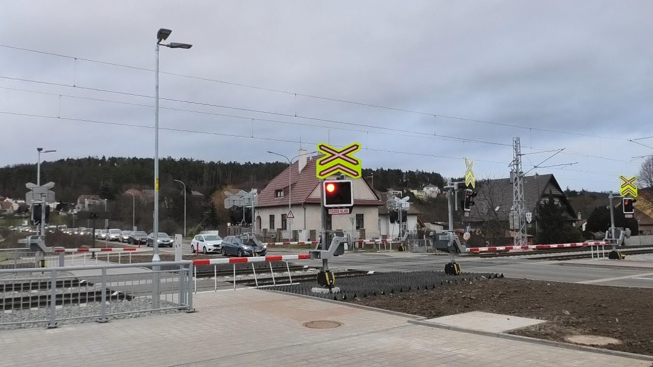 Železniční přejezd Tetčice #1 (P3820) - 15.+16.12.2024
