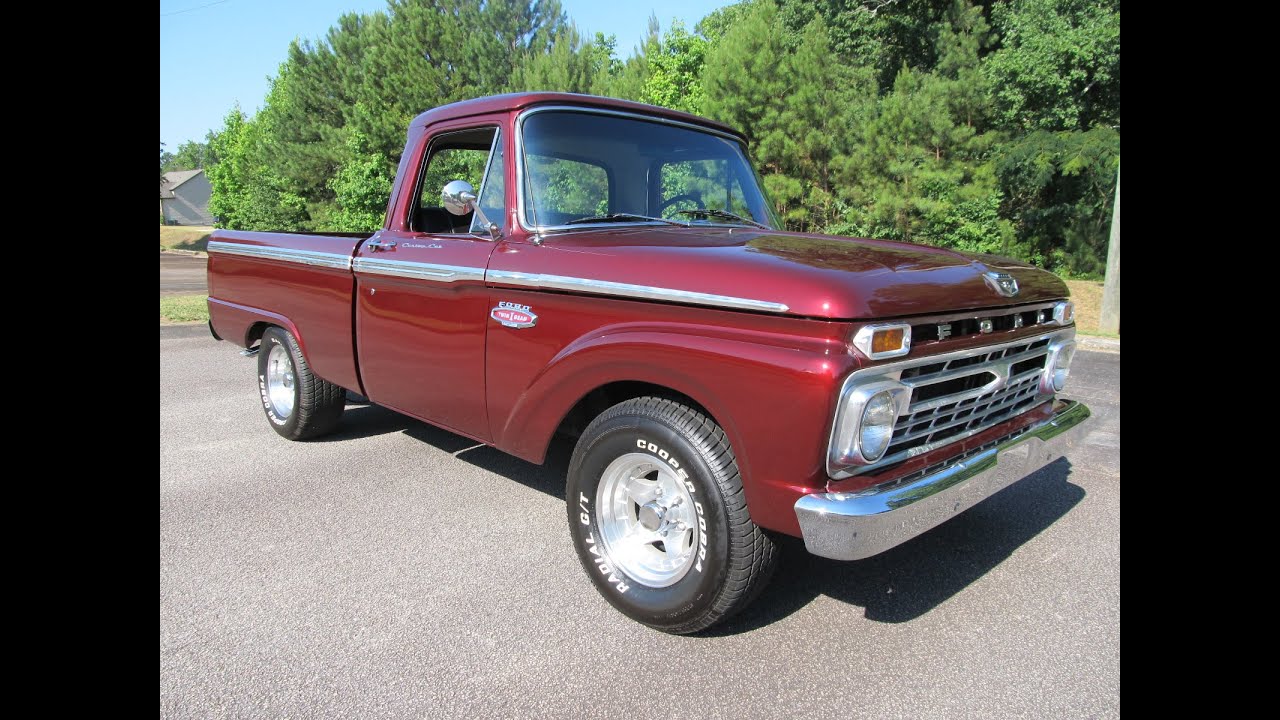 1966 Ford F-100 Shortbed - YouTube