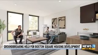 Celebrity Groundbreaking held for Boston Square housing development Profile
