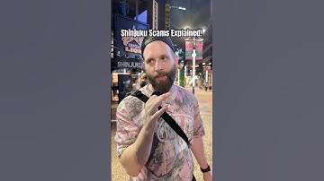 I explain the Shinjuku scams! 🤯 #tokyo #shinjuku #tokyonightlife #japan #tokyotrip #shinjukuscam