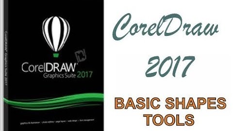 COREL DRAW 2017 USING ALL BASIC SHAPES HINDI URDU PART 23