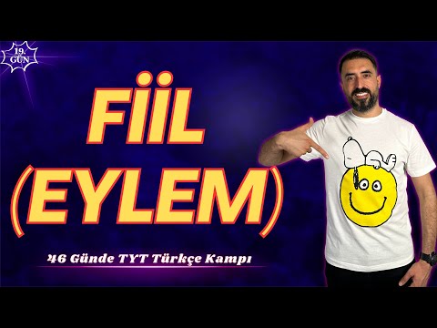 Fiil Konu Anlatımı (Eylemler) 📌 46 Günde TYT TÜRKÇE Kampı 2024 +PDF📕(19.Gün) Deniz Hoca