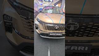 #2024 #new #tata #safari #top #model #sunroof 19 inch #wheels #adas #new #colour Cosmic Gold #suv