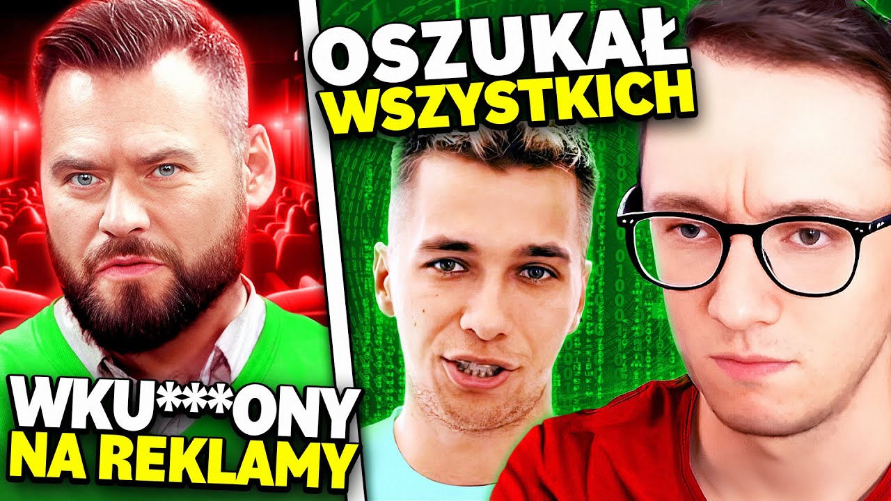HIPOKRYTA STANOWSKI WKU***ONY NA REKLAMY? (FRIZ, SZELIGA, NATSU, LEXY, KANAŁ ZERO, ŁATWOGANG, IBISZ)