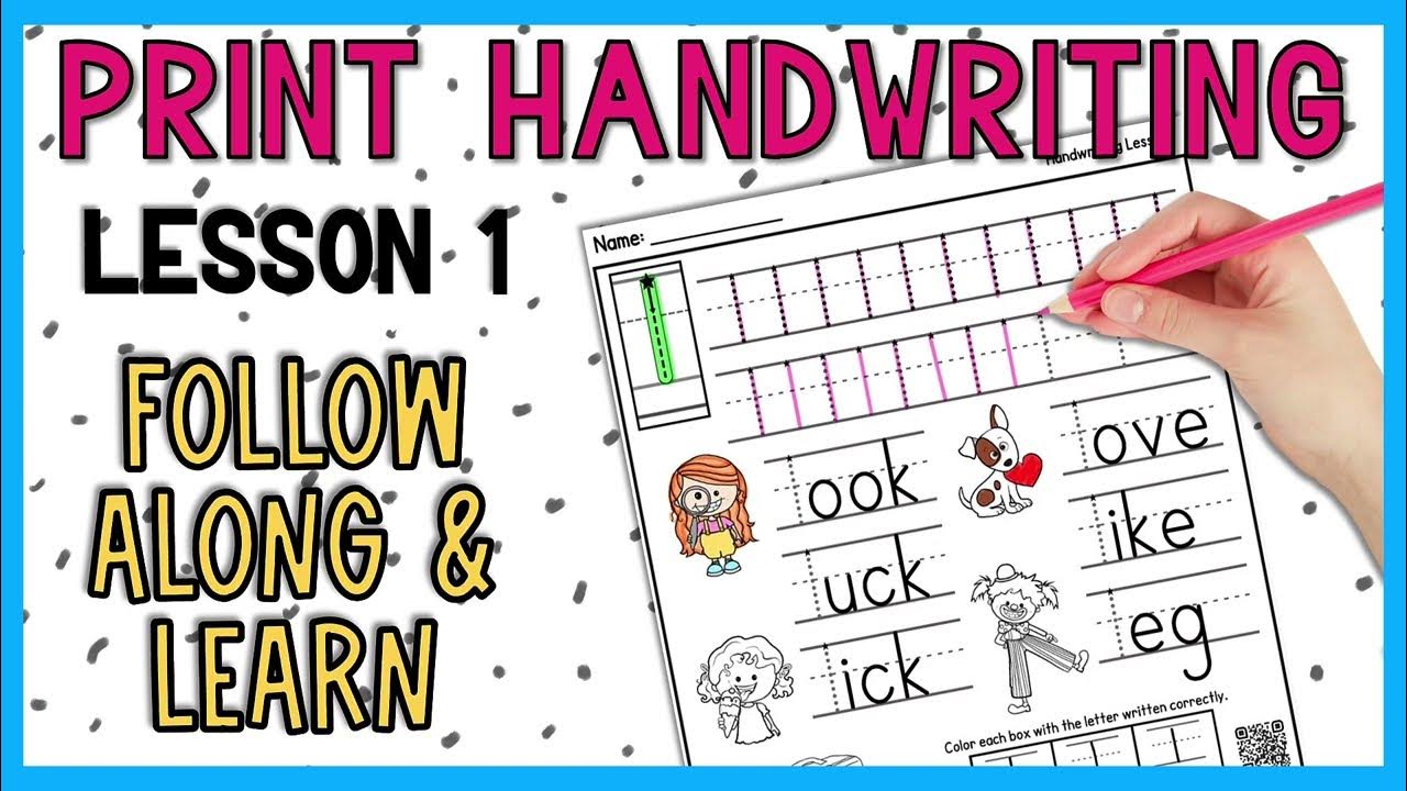 How to Improve Your PRINT Handwriting! 🖊️ 