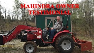 Mahindra Testimonial