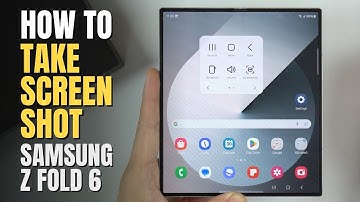 How To Take a Screenshot Samsung Z Fold 6