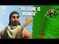 *NEW* FORTNITE GLITCH?! My Game Is SIDEWAYS!! | Fortnite FUNNY and CRAZY Moments (#2)