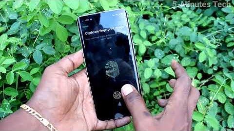 How to add fingerprint in Oppo Reno 4 Pro