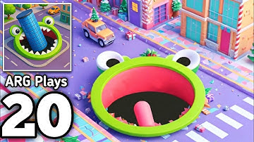 Hole.io - Gameplay Walkthrough Part 20  ( Android, iOS )