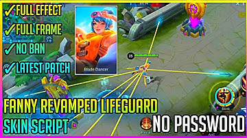 Fanny Revamped Lifeguard Skin Script Full Effect + Frame All Patches (Original Server) No Password