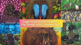 Fragile World By Kerby Rosanes Flip Through With Completed Pages Resimi
