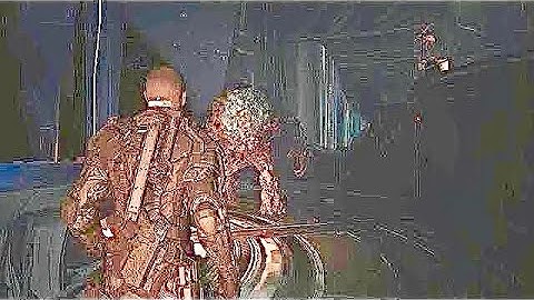 The Callisto Protocol PS5 4K HDR : Chapter 8 -Tower - How To Defeat The Final Alpha Boss Gameplay