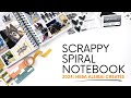 Scrappy Spiral Notebook Process 2024 | Arya