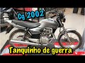 CG 125 2002,QUANDO AS MOTOS ERAM FEITAS PARA DURAR