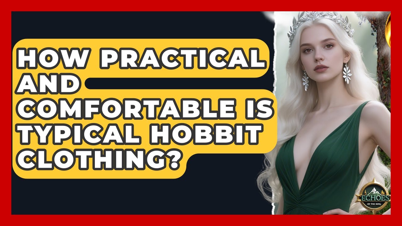 How Practical And Comfortable Is Typical Hobbit Clothing? - Echoes Of The Ring